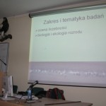 Wykład Krzysztofa Kajzera o metodach badań ptaków (inwentaryzacje awifauny w okresie lęgowym i pozalęgowym)