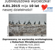 Jubileuszowa wycieczka na ptaki w niedzielę 4.01.2014 – Wisła w Warszawie