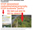 Petycja: Warszawo, nie przekształcaj chronionej przyrody w park miejski!